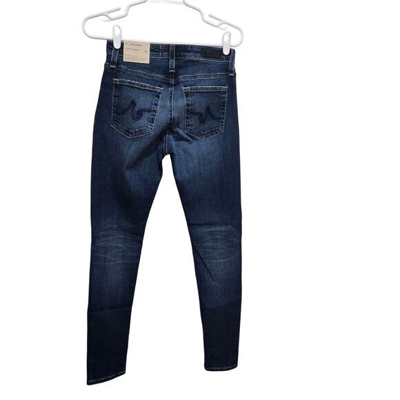 AG Farrah Ankle High Rise Skinny Jeans 26 Palos Verdes Wash - Picture 2 of 8